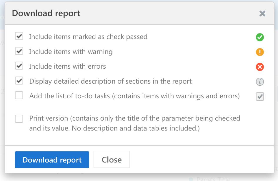 SE RANKING Download report